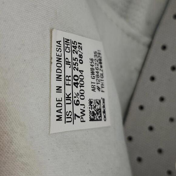 Adidas Men's Sneakers Size 7 White Blue High Top - Picture 9 of 9